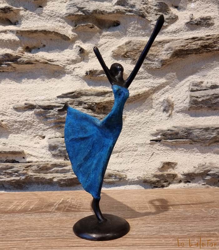 Figurine danseuse en bronze 22 cm