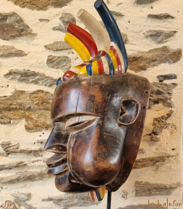 Masque africain Yaouré